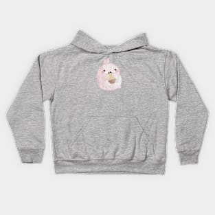 Cute Rabbit Ramen Kids Hoodie